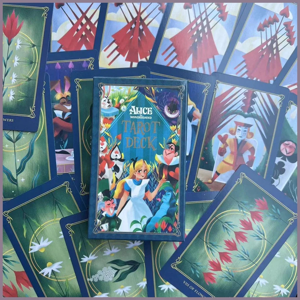 ASTROMANCER STORE TIENDA TAROT CHILE ALICE IN WONDERLAND DISNEY ALICIA EN EL PAIS DE LAS MARAVILLAS TAROT RIDER WAITE SMITH MARSELLA ORACULOS POR MAYOR WICCA