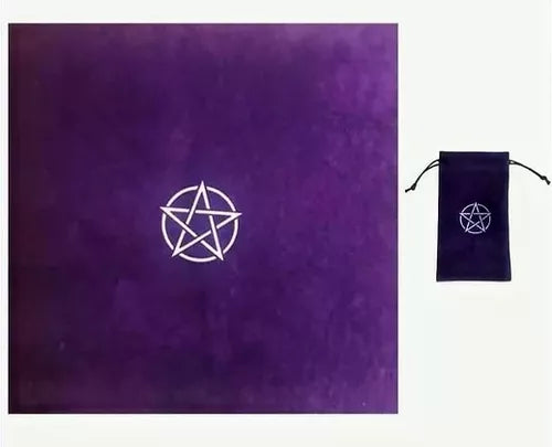Bolsa + Mantel para cartas de Tarot u Oraculos