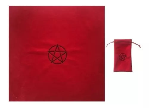 Bolsa + Mantel para cartas de Tarot u Oraculos