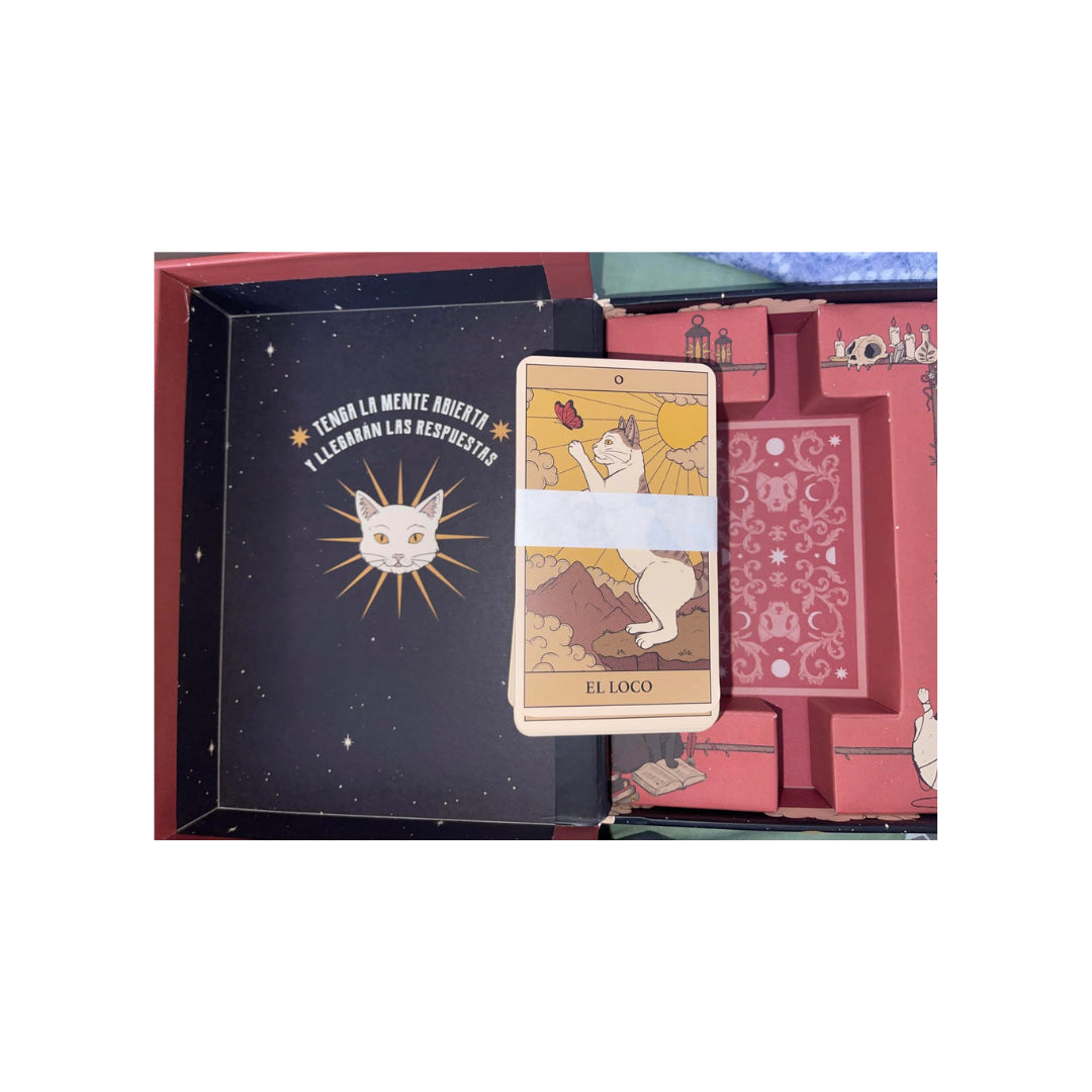 Los Gatos Dominan la Tierra Tarot Original Español