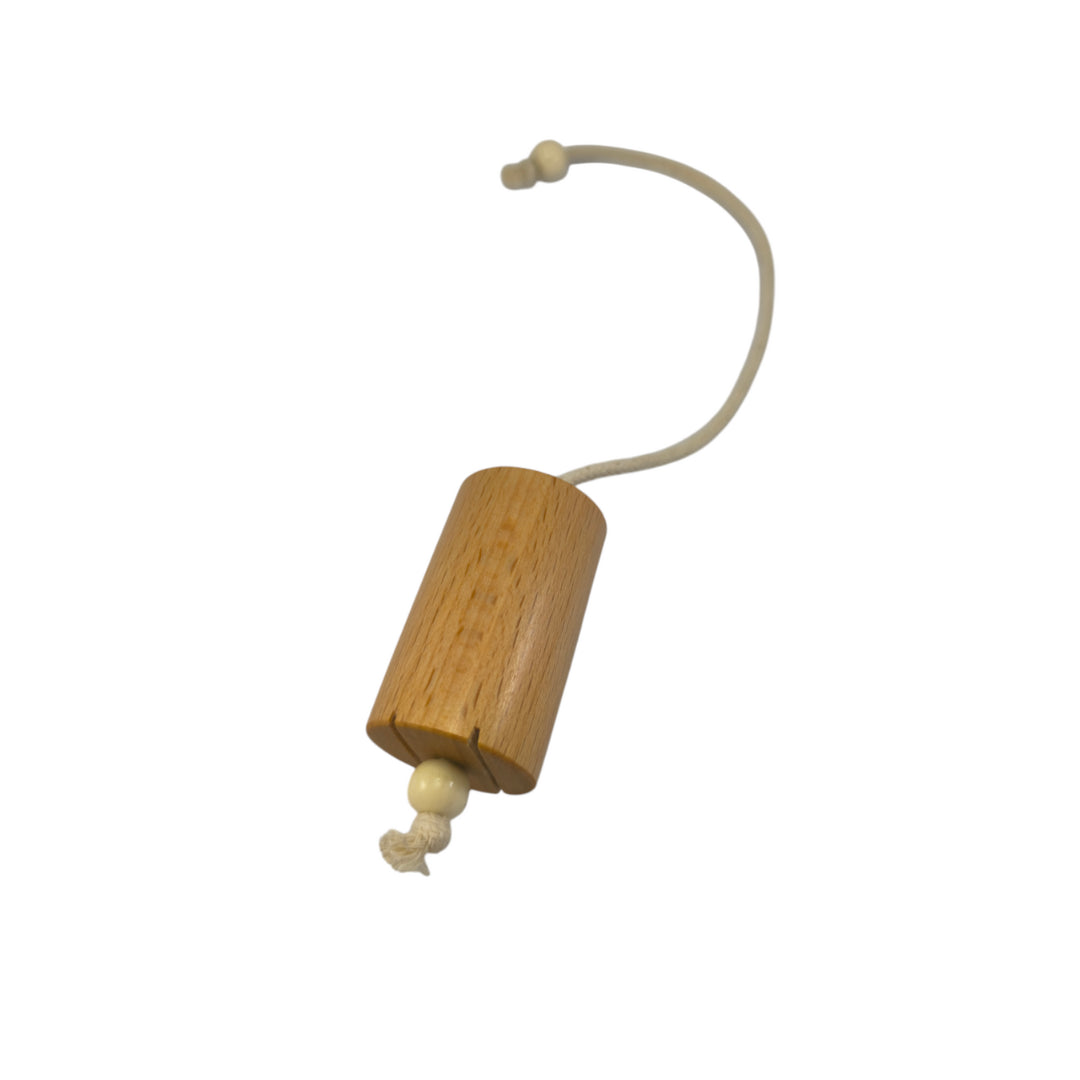 Pendulo Hebreo (Metutelet) de madera de Haya con Etiquetas incluidas