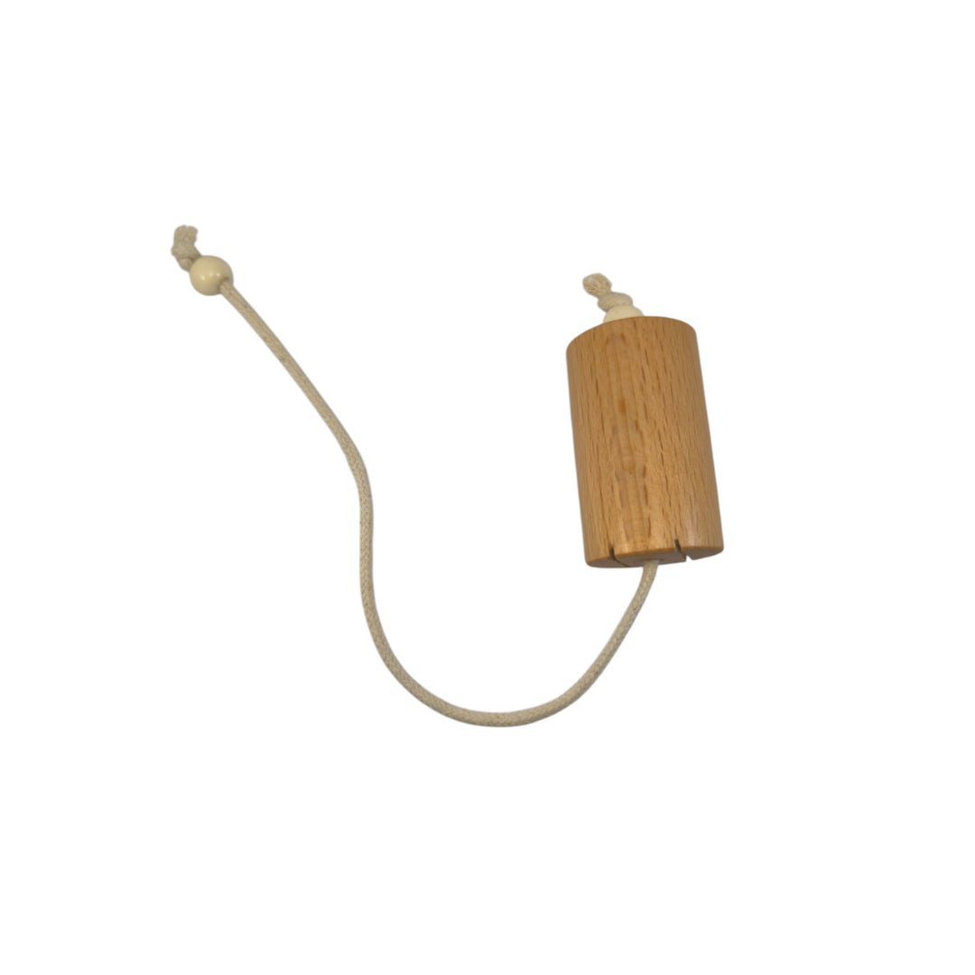 Pendulo Hebreo (Metutelet) de madera de Haya con Etiquetas incluidas