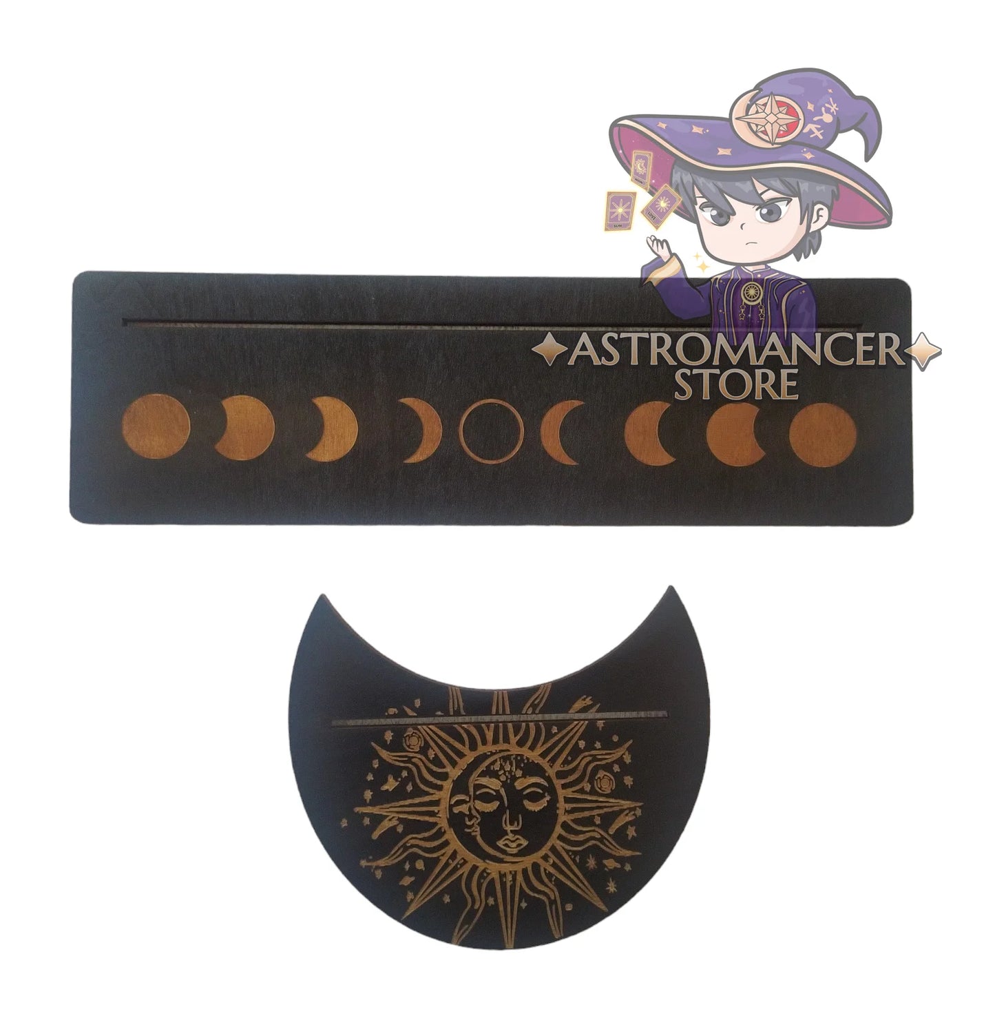Soporte para cartas de Tarot u Oraculo