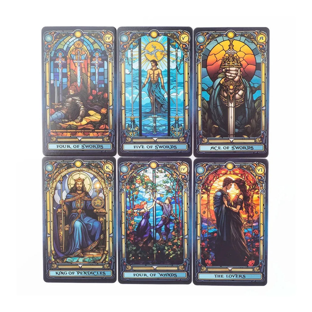 Stained Glass Tarot Alternativo Astromancer Store_tienda_de_tarot
