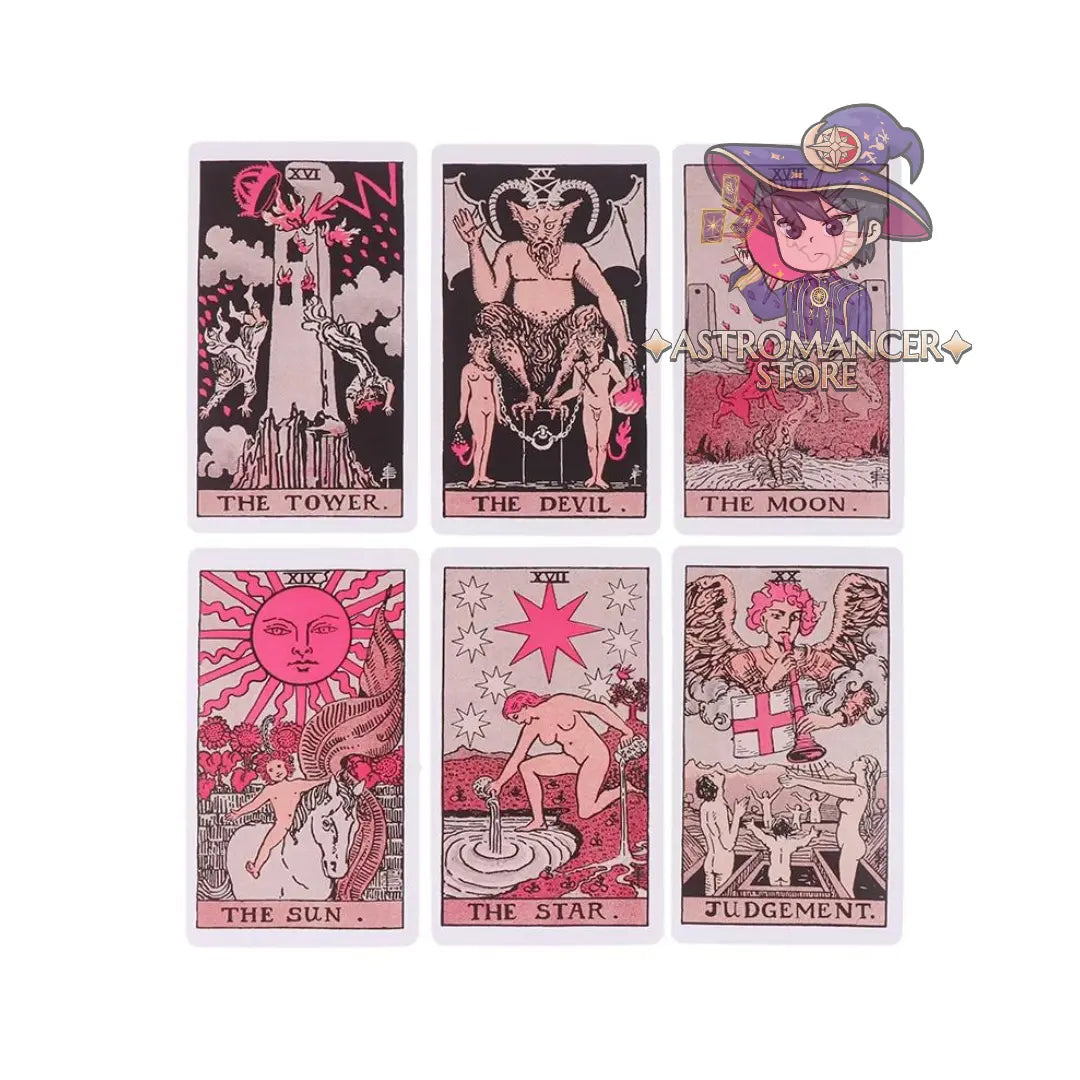 Rider Waite Rosa - Rosado Astromancer Store_tienda_de_tarot