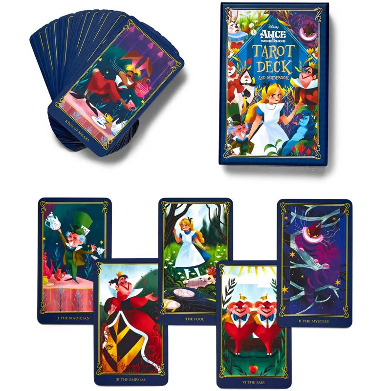 ASTROMANCER STORE TIENDA TAROT CHILE ALICE IN WONDERLAND DISNEY ALICIA EN EL PAIS DE LAS MARAVILLAS TAROT RIDER WAITE SMITH MARSELLA ORACULOS POR MAYOR WICCA