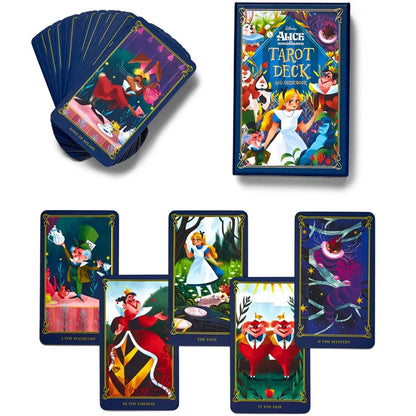 ASTROMANCER STORE TIENDA TAROT CHILE ALICE IN WONDERLAND DISNEY ALICIA EN EL PAIS DE LAS MARAVILLAS TAROT RIDER WAITE SMITH MARSELLA ORACULOS POR MAYOR WICCA