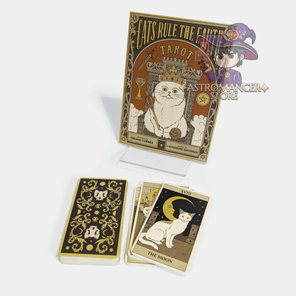 Cats Rule The Earth Tarot Original