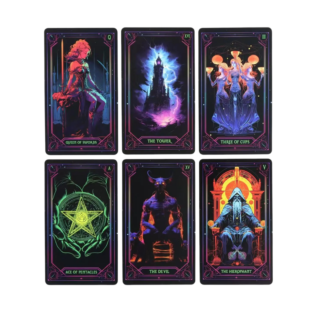 Inspired Neon Tarot Alternativo Astromancer Store_tienda_de_tarot