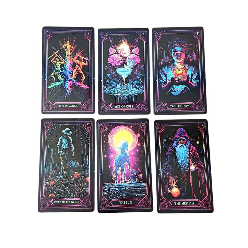 Inspired Neon Tarot Alternativo Astromancer Store_tienda_de_tarot