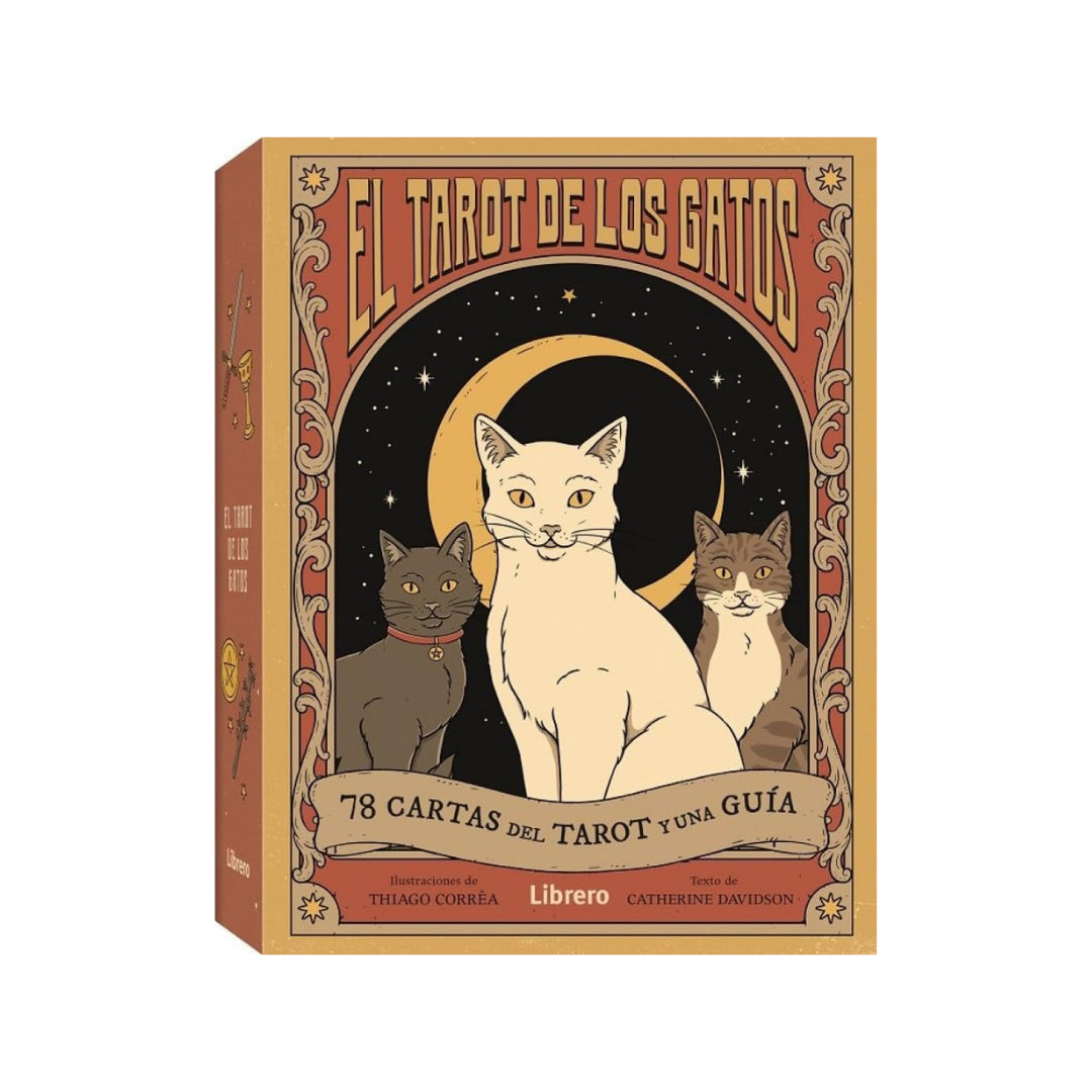 Los Gatos Dominan la Tierra Tarot Original Español Astromancer Store_tienda_de_tarot