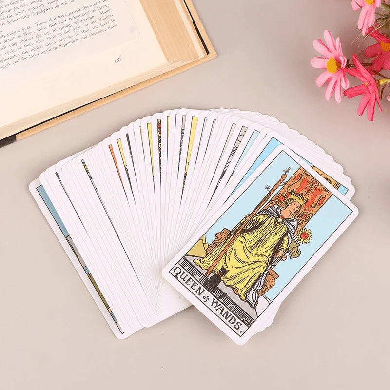 Tarot Rider Waite + Bolsa Funda de Luna y Estrellas