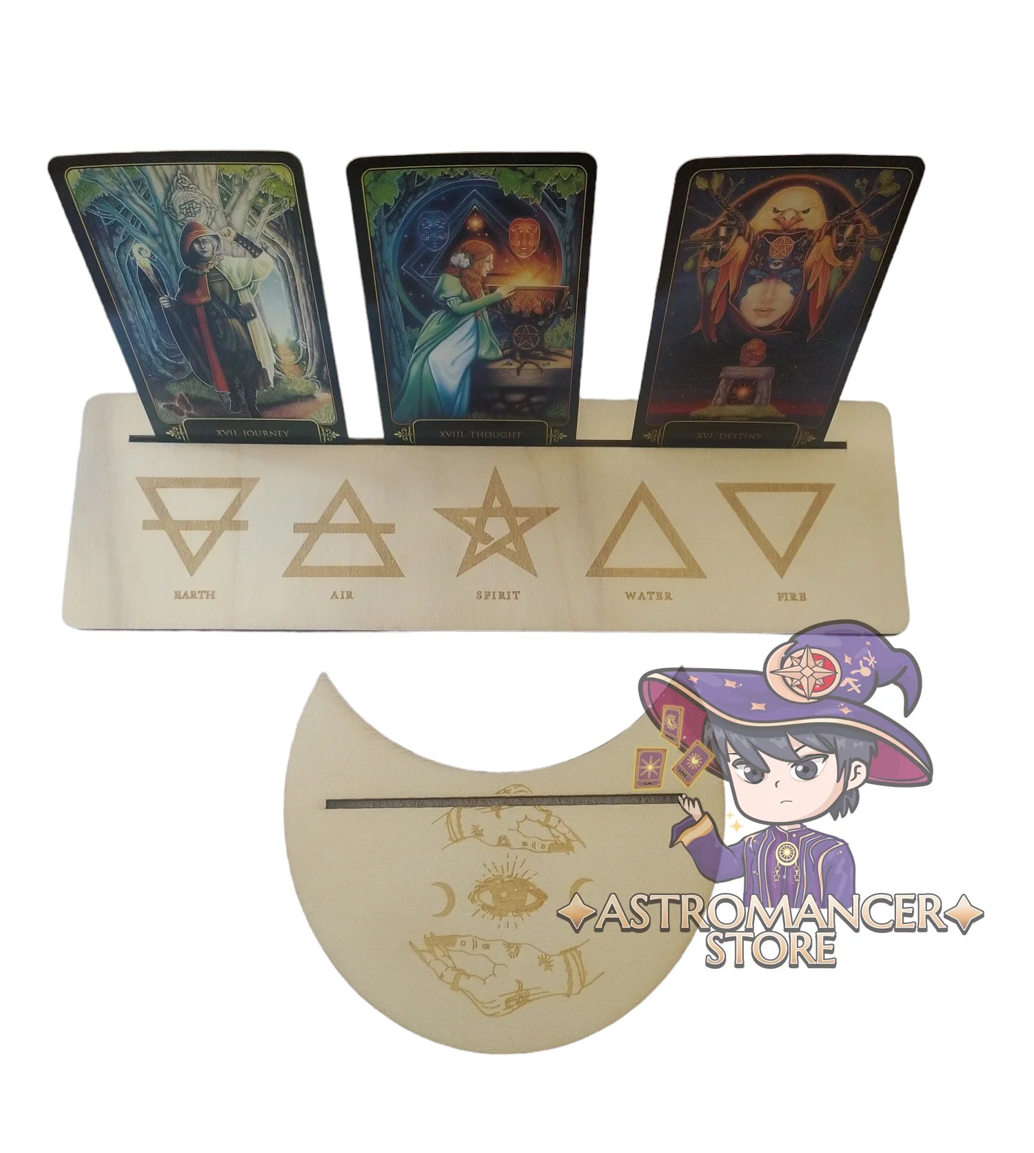 Soporte para cartas de Tarot u Oraculo Astromancer Store_tienda_de_tarot