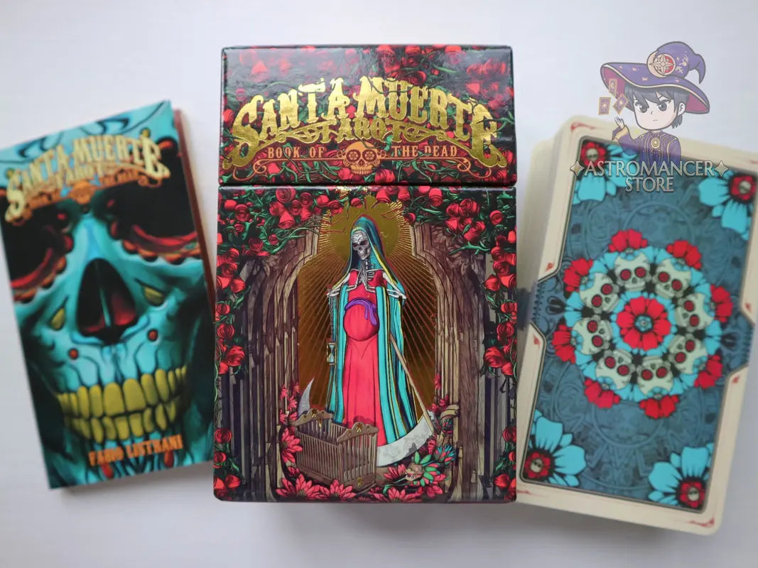Santa Muerte Tarot Original Multi-Lenguaje Astromancer Store_tienda_de_tarot