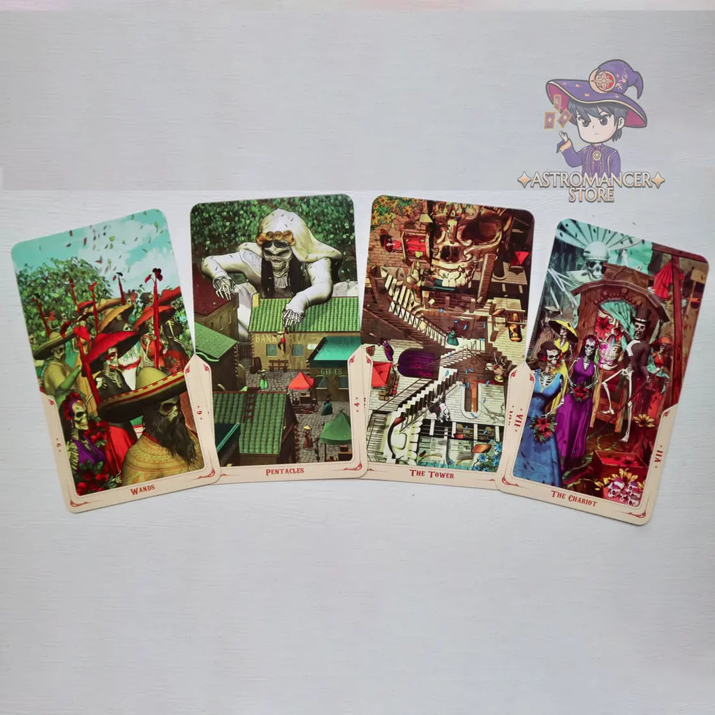 Santa Muerte Tarot Original Multi-Lenguaje Astromancer Store_tienda_de_tarot