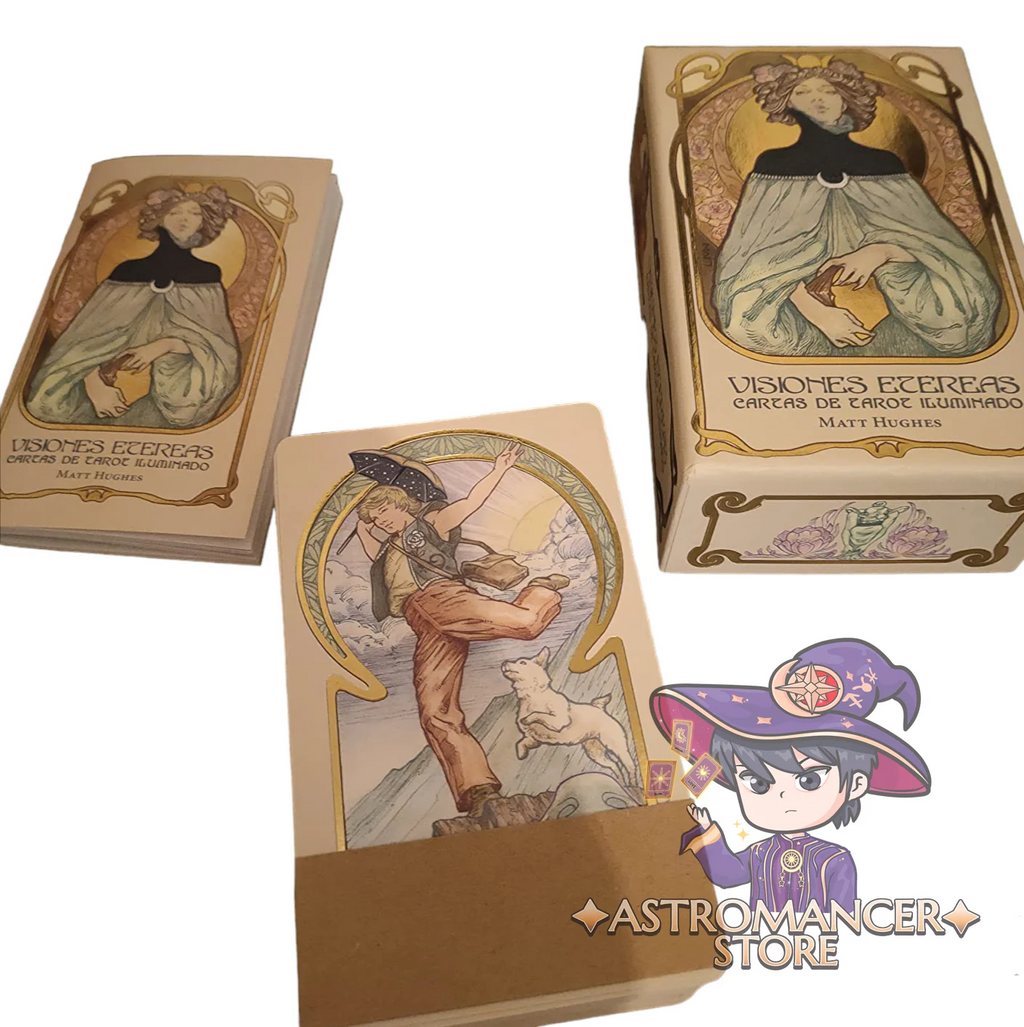 VISIONES ETEREAS ETHEREAS TAROT ORIGINAL ESPAÑOL Astromancer Store_tienda_de_tarot