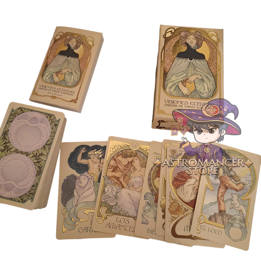 VISIONES ETEREAS ETHEREAS TAROT ORIGINAL ESPAÑOL Astromancer Store_tienda_de_tarot