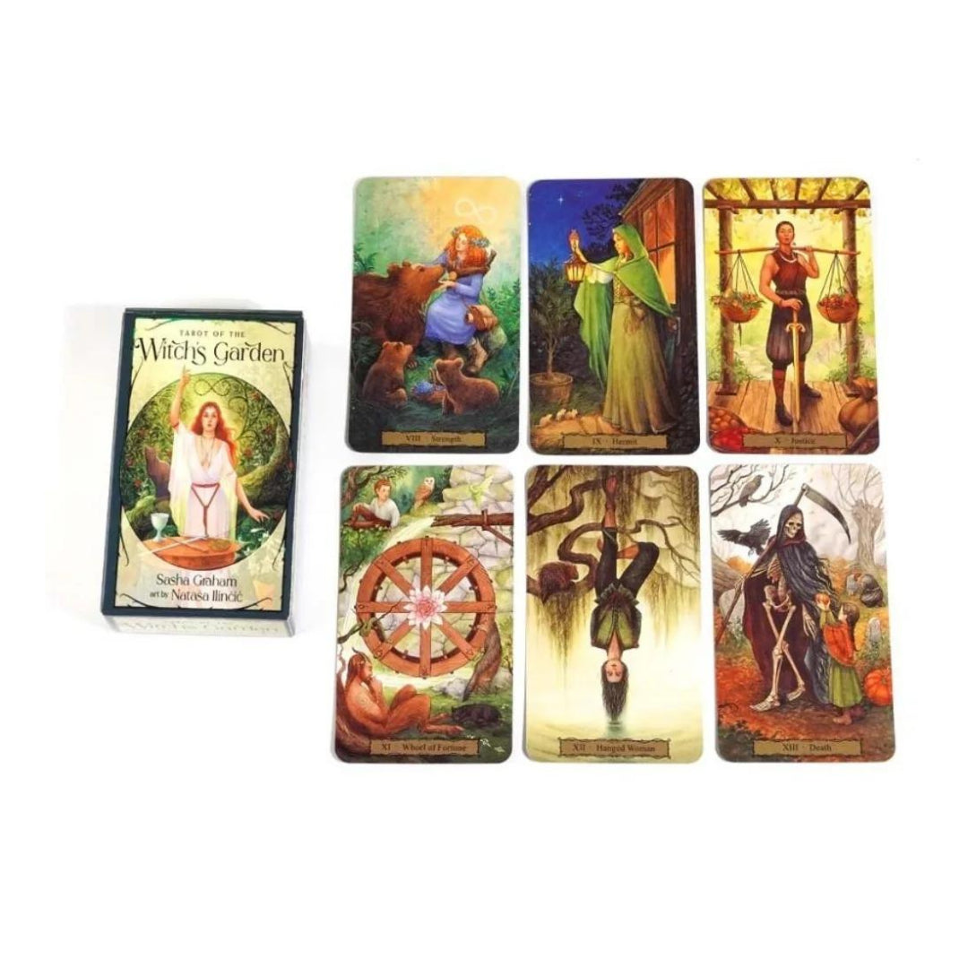 Witch's Garden Bruja del Jardín Tarot Alternativo